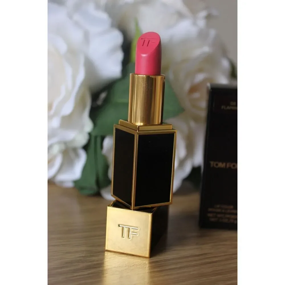 Tom Ford Lip Color Lipstick Rouge A Levres 08 FLAMINGO 0.1oz / 3g NEW